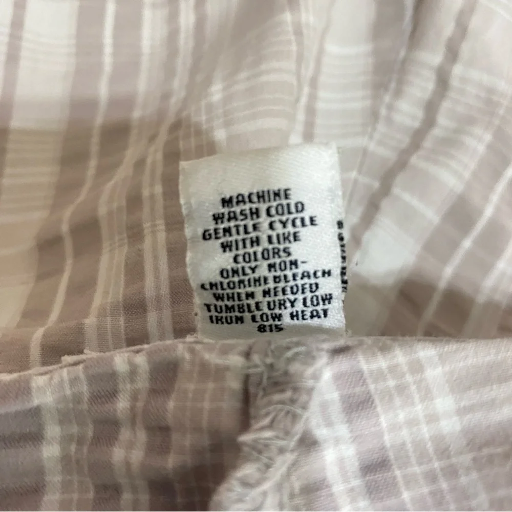 Calvin Klein Men’s Plaid Seersucker Shorts